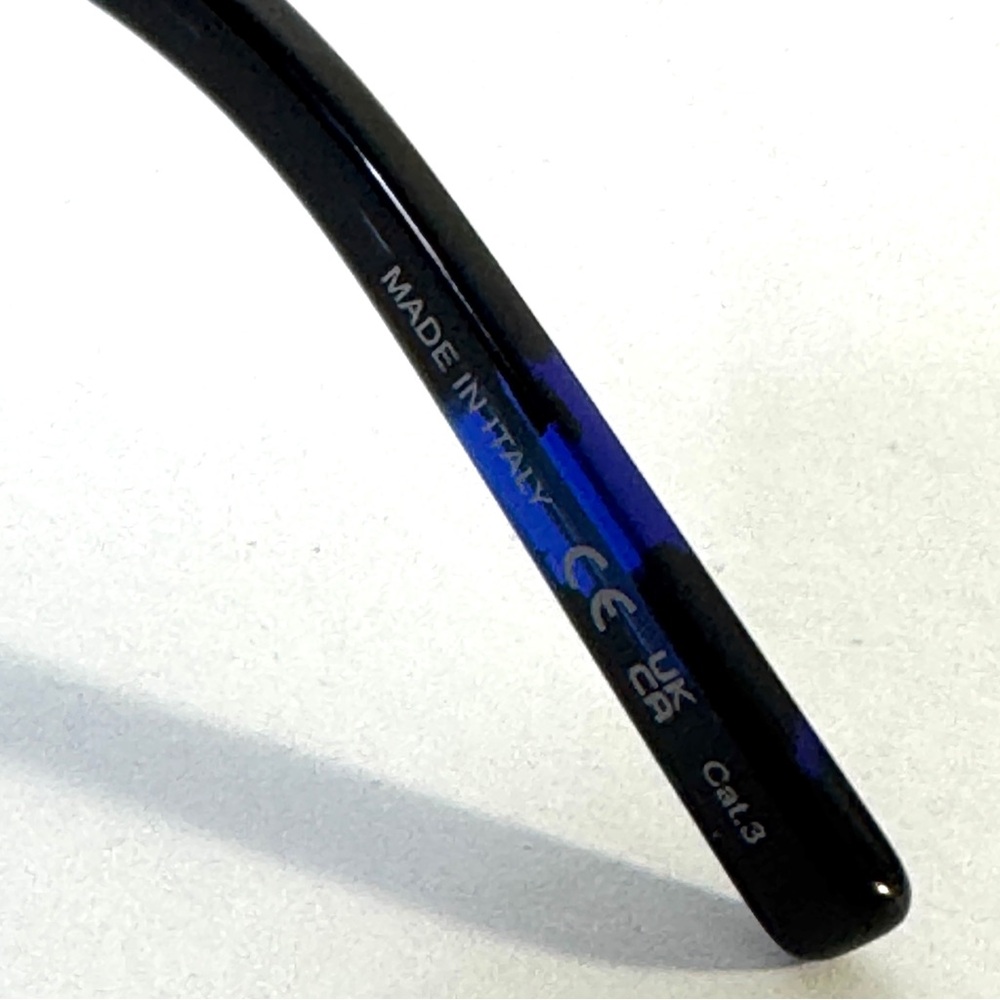 SAINT LAURENT Mica Cat Eye Sunglasses SL 276 009 Black Blue Havana NEW With Case - Picture 13 of 14